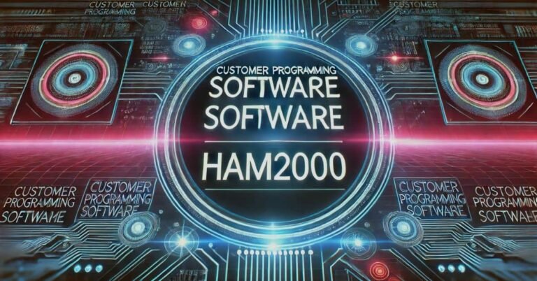 Customer Programming Software-HAM2000